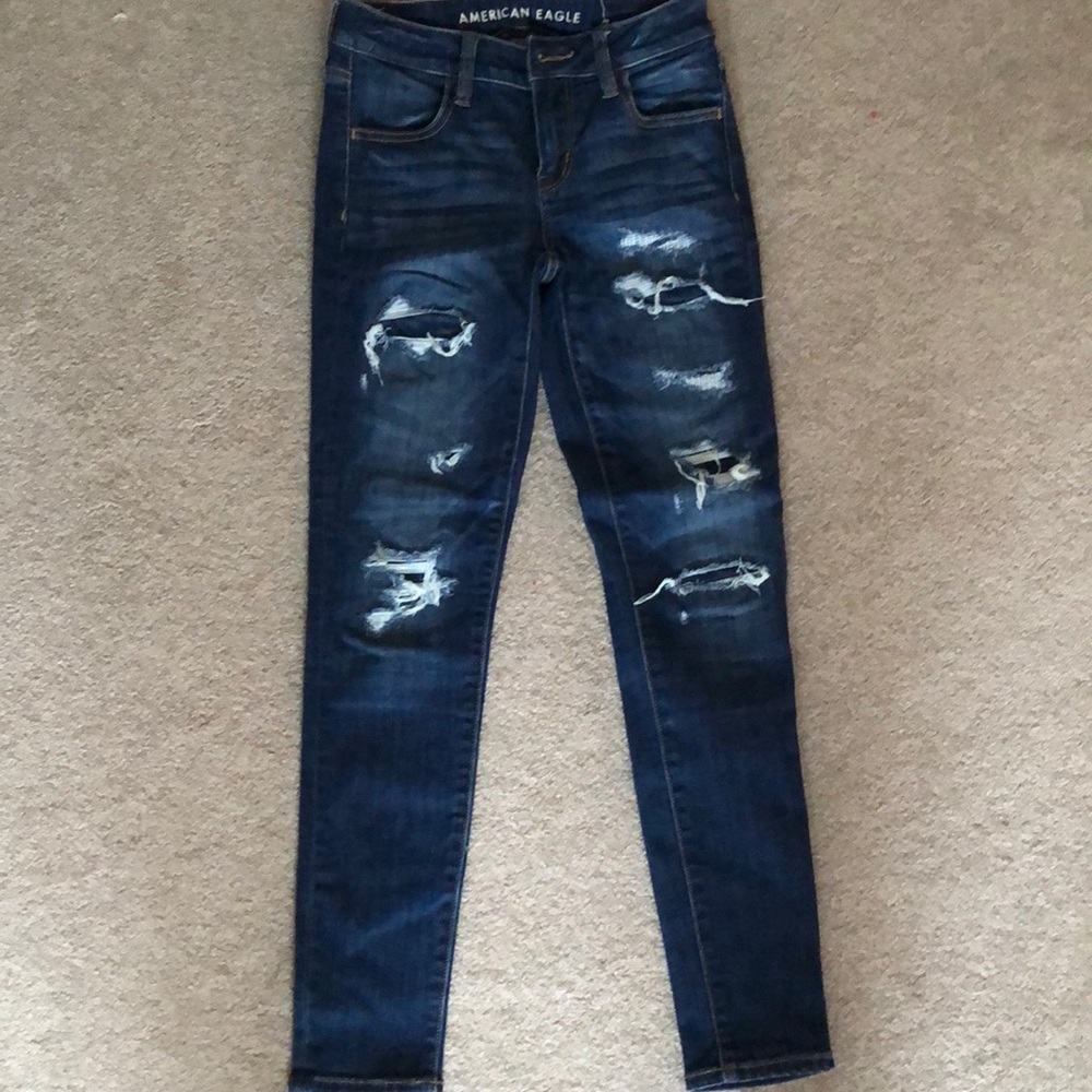 AEO next level stretch jeans